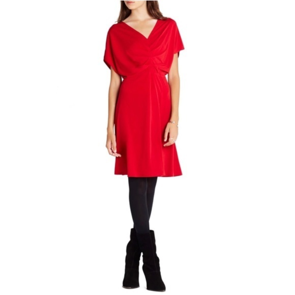 BCBGeneration Pleat Jersey‎ Blouson Dress XS